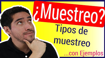 ¿Qué es el MUESTREO y TIPOS DE MUESTREO? | Metodología Básica y no tan básica #habiaspensado