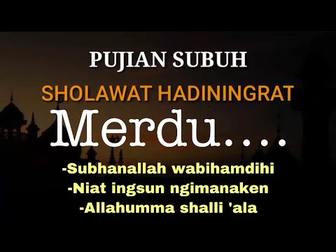 Puji Pujian Subuh Kok NGEBIT, Ya Pasti Auto Bangun !! Sholawat Merdu By Drone Dji Mavic 2 Pro