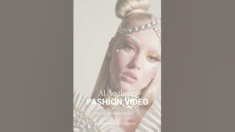 🌿✨ AI Avant-Garde Fashion Video with Luma AI | Futuristic Beauty Editorial 🤍