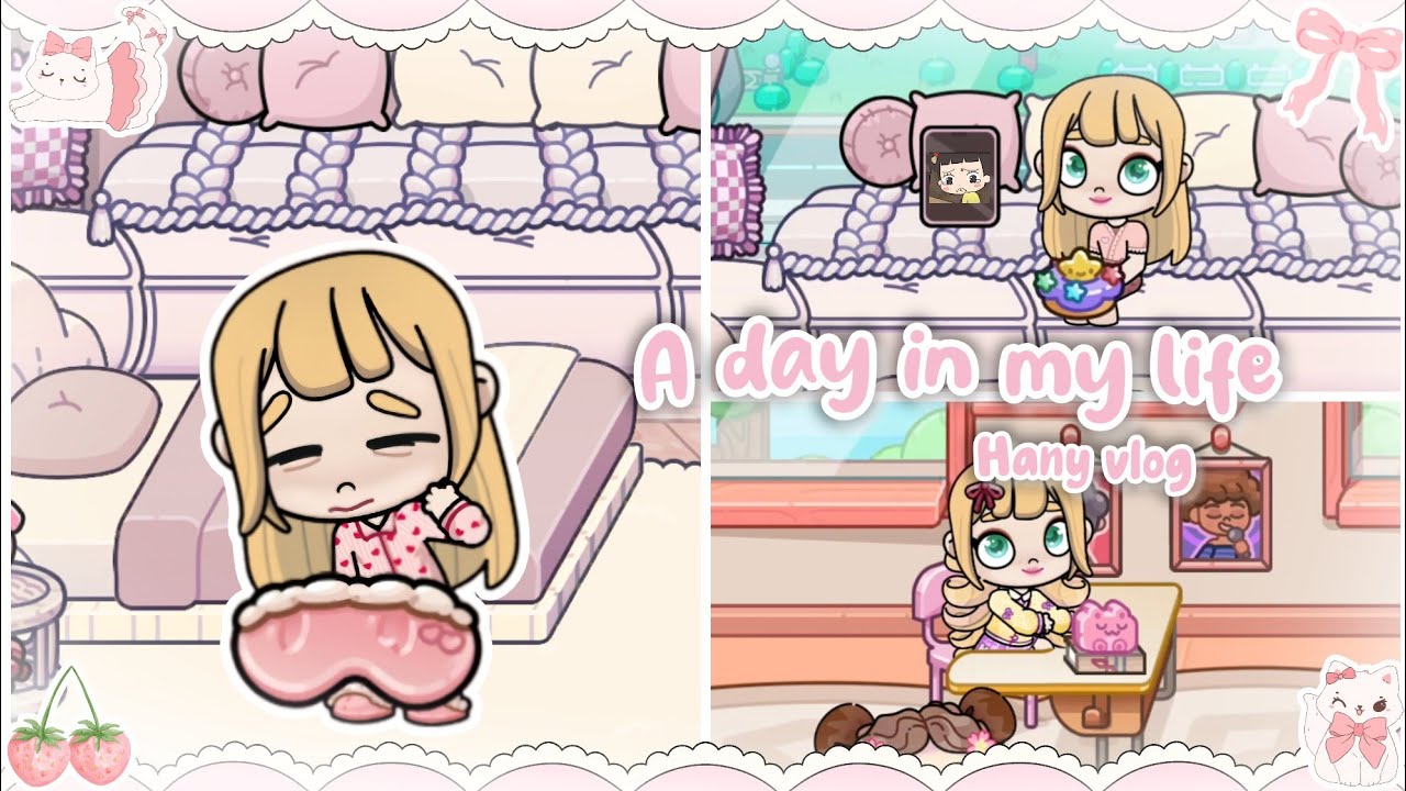 𓨵۪᪲🍥ᩚ◌ ܻ۫A DAY IN MY LIFE : morning routine, school, after school, night routine | avatar world vlog