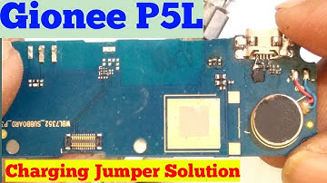 How To Gionee P5L Charging Jumper Solution