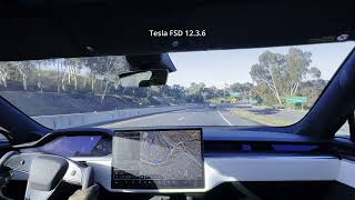 Tesla 12.3.6 Another Boring Drive Part 11 of 12