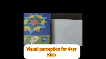visual perception for 4 yr+ kids