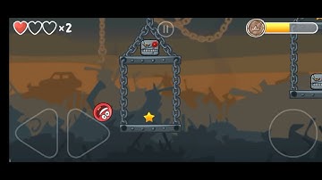 Red Ball 4-Episode 1, Box Factory,  Level 42,43,44, No Damage Challenge