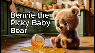 Baby Bear Bennie's Lesson: No More Picky Eating!| Fun Moral Educational Story Video for Toddlers EP1