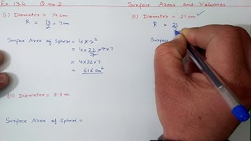Ch 13 Ex 13.4 Q 2 Surface areas and Volumes | Ncert Maths Class 9 | Cbse
