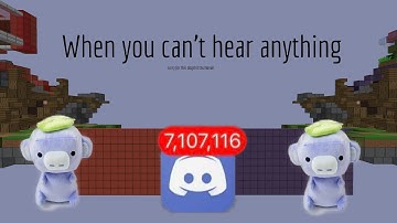 Discord makes you deaf