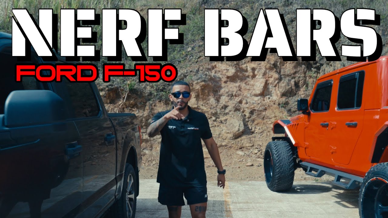 Установка боковых подножек на F-150 – TonnoFlip