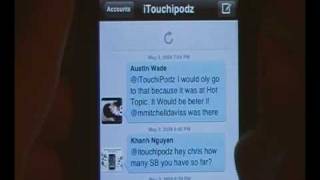 Tweetie iPod Touch 2G App Review (Best Twitter App) screenshot 5