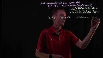Polynomial Equality (Equating Coefficients)