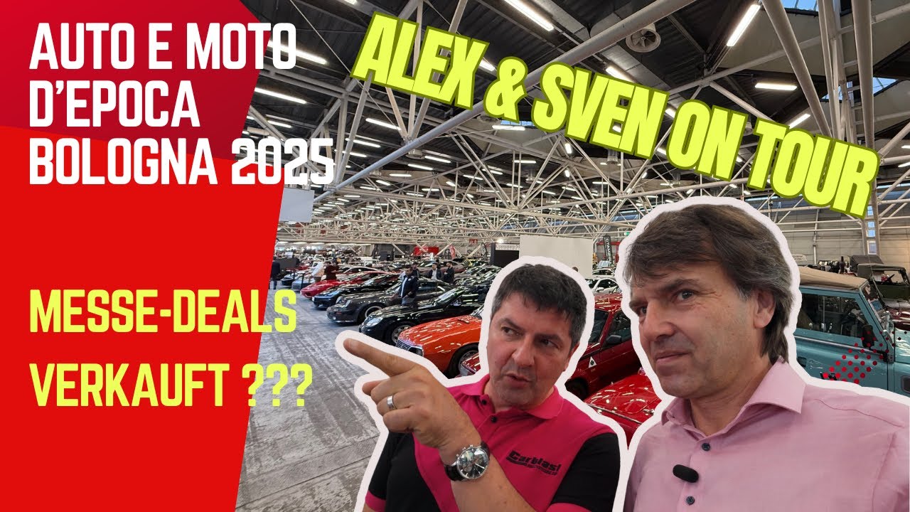 Oldtimer Messe Bologna Epoca 2025 Was wurde verkauft? auto e moto d'epoca bologna