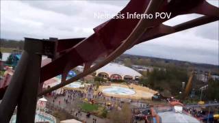 Thorpe park nemesis inferno onride pov