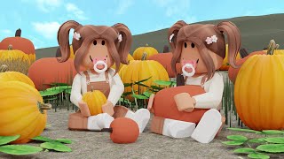 PUMPKIN PATCH WITH THE FAMILY | Bloxburg Roleplay