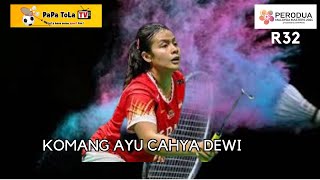 LIVE MALAYSIA MASTERS R32  Komang Ayu Cahya Dewi vs Sim Yu-jin (Korea)