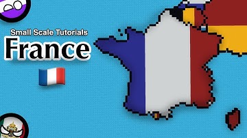 Small Scale Tutorials: France 🇫🇷