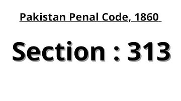 Section 313 PPC | Right of qisas in qatl-i-amd