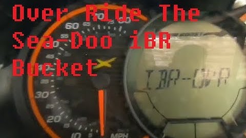 Seadoo 260 300 IBR Manual lift