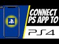 How To Connect PS Remote Play App to PS4