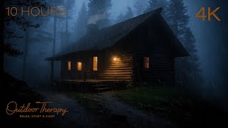 Stormy Night on Thunder Mountain | Rain and Thunderstorm Ambience | RELAX | STUDY | SLEEP | 10 HOURS by Outdoor Therapy 30,216 views 1 month ago 10 hours, 10 minutes