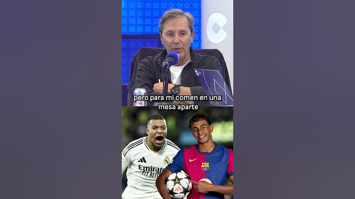 Paco González pone a Mbappé y a Lamine por encima del resto de jugadores | El Partidazo de COPE