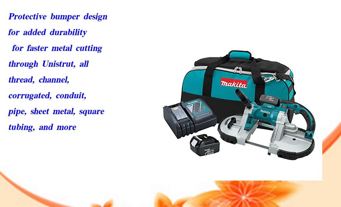 Makita XBP02 18V Portable Band Saw Kit YouTube