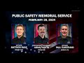 Final Call during memorial service for Burnsville first responders