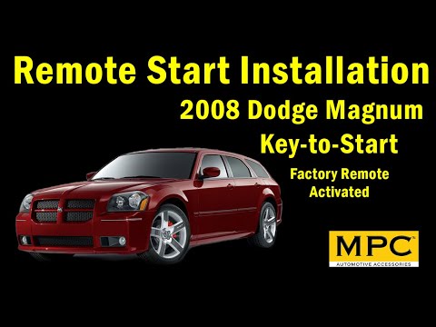 Remote Start Installation for 2008 Dodge Magnum - Key-to-Start - Gas