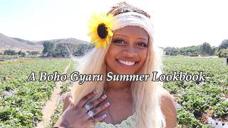 A boho gyaru summer lookbook🌻