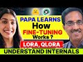 How Fine Tuning Works Internally - LoRA, QLoRA | Easiest Explanation that anyone can understand!