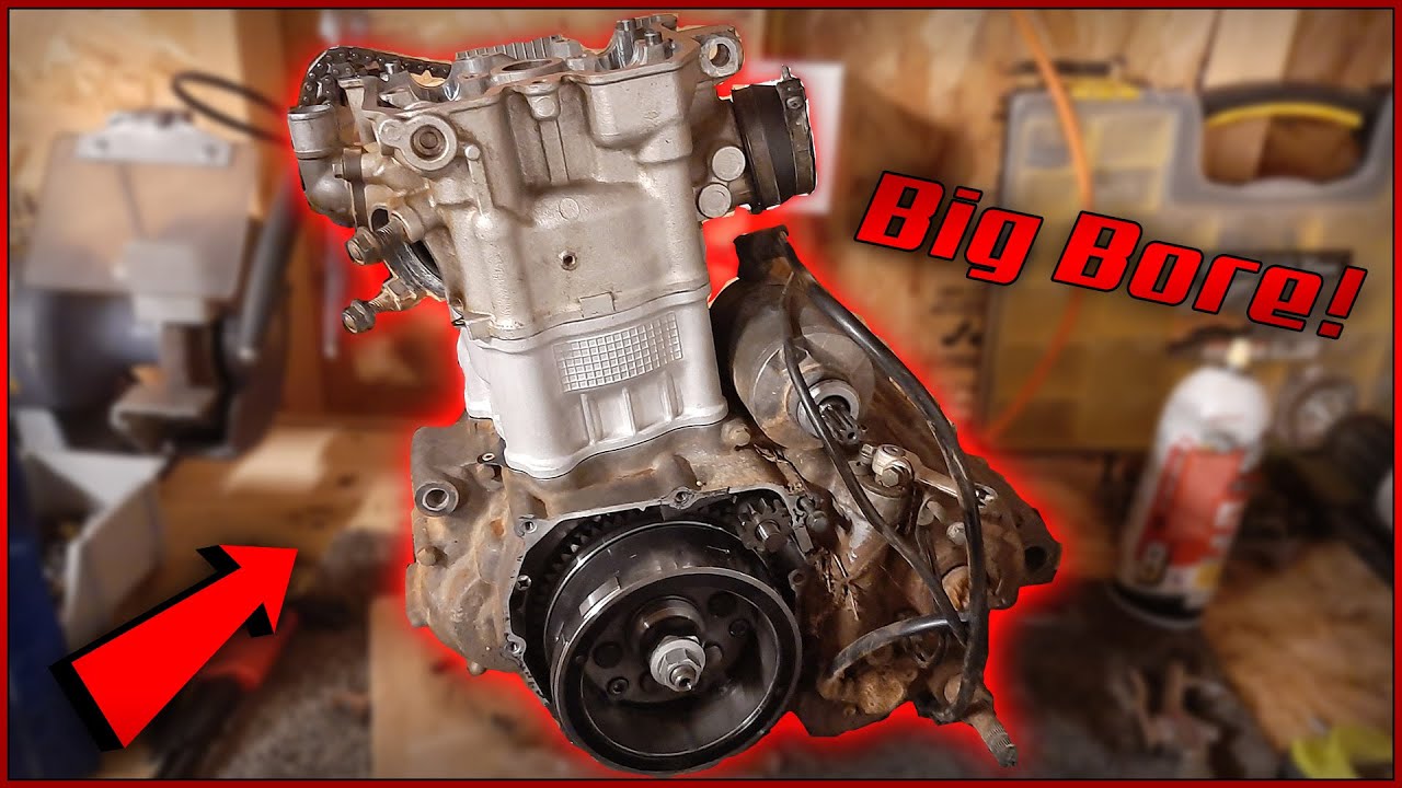 LTZ400 Big Bore Kit Installation (LTZ,DVX,KFX) YouTube