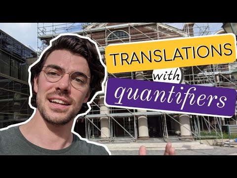 TRANSLATING quantified sentences
