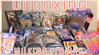 Unboxing Milktea Products (InjoyPh) || SHOPEE purchase || Tina Gereacts
