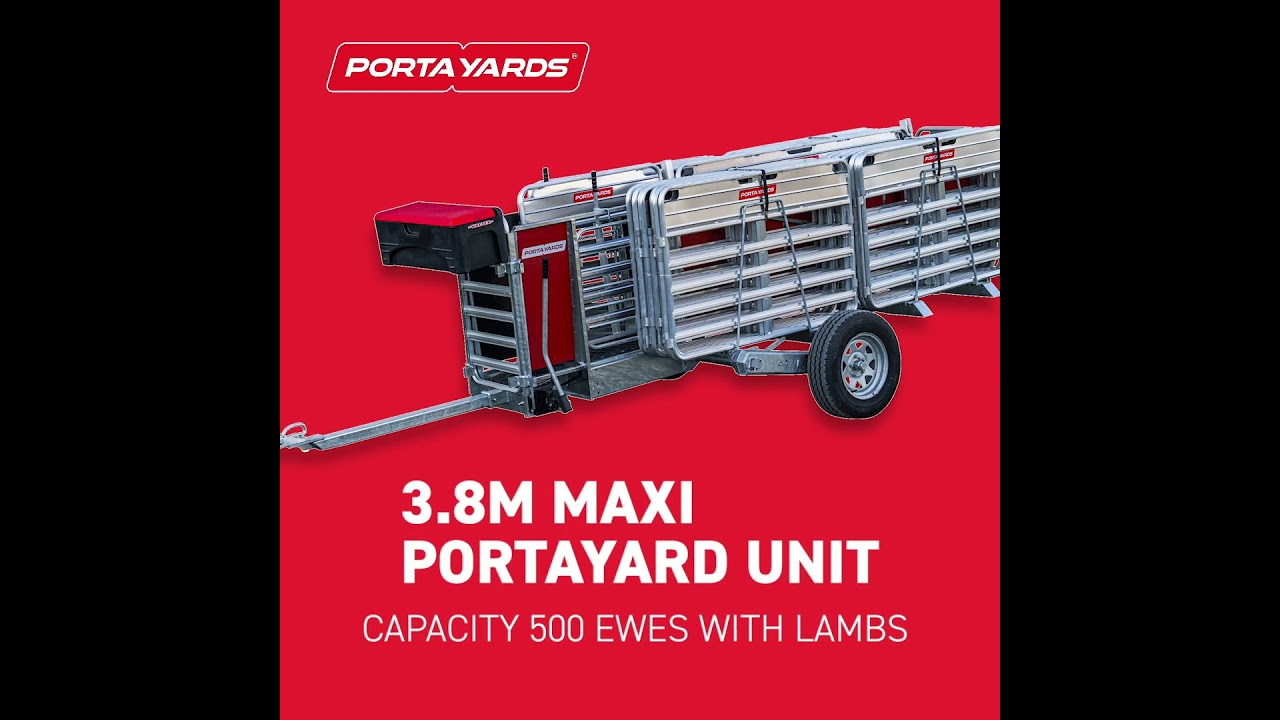 3.8m Maxi Portayard Base Set