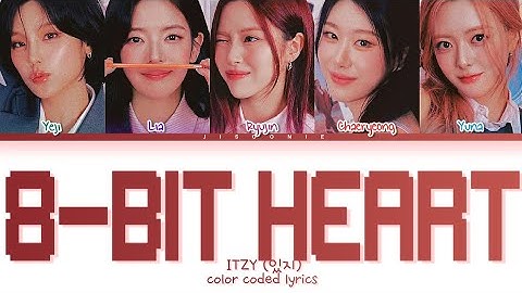 ITZY 8-BIT HEART Lyrics (Color Coded Lyrics)