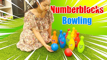 Numberblocks Bowling - Looking Numberblocks Bowling with Numberblocks Queen.