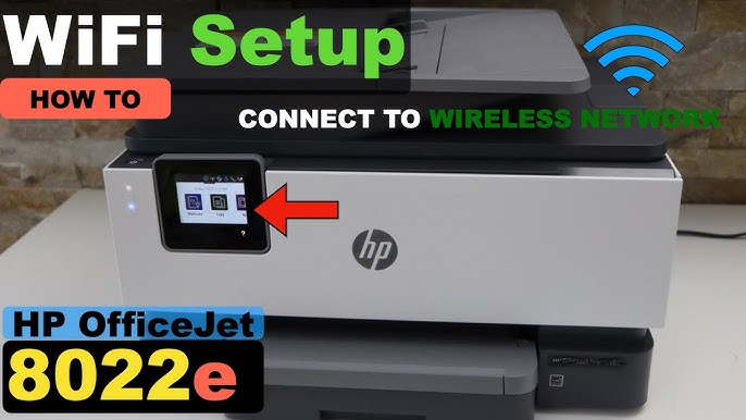 HP OfficeJet Pro 8022 WiFi Direct Setup, Review !! 