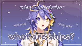 aster talks about ship rules and boundaries 🚢💫