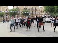 Flashmob in Jerusalem & Israel participants talk BA