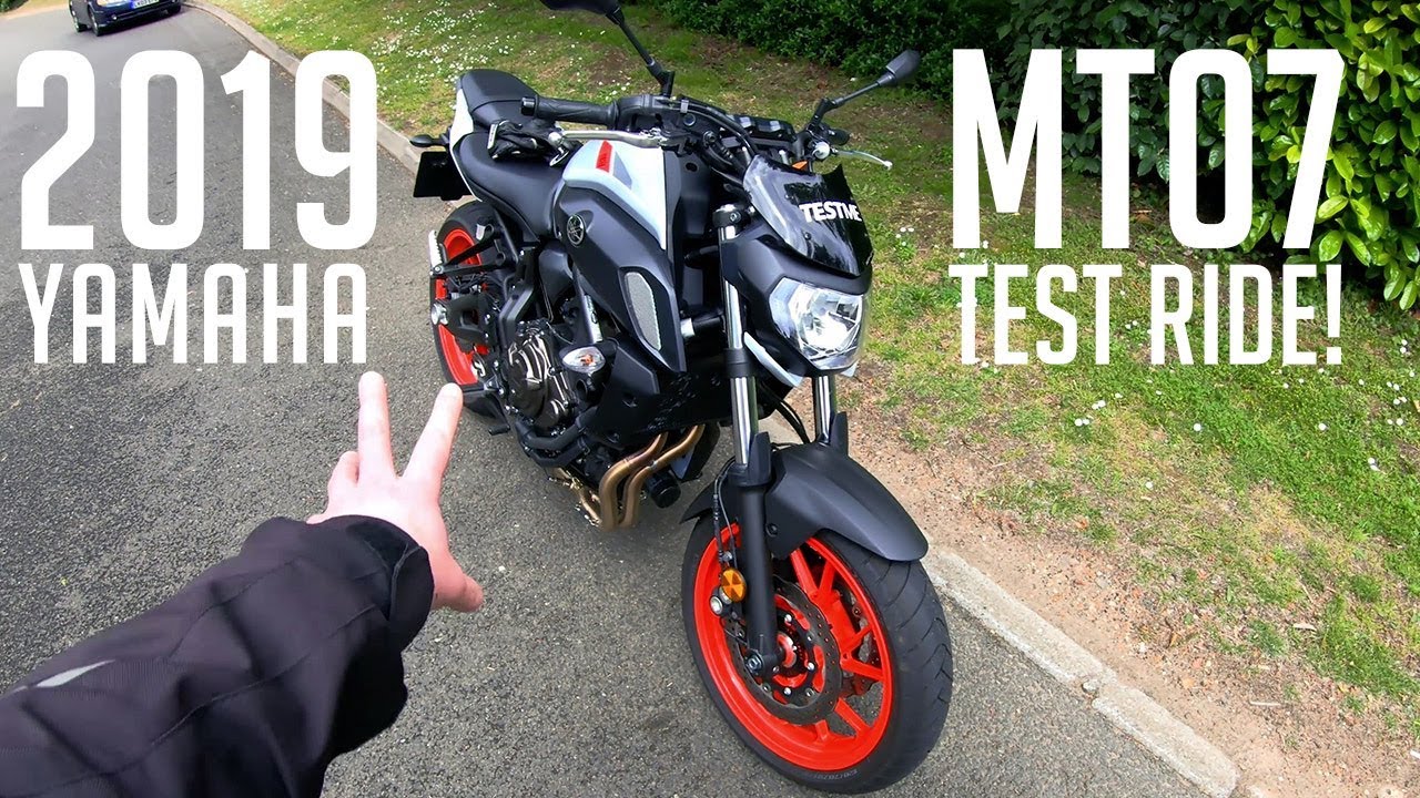 2019 Yamaha MT07  Test Ride Review 