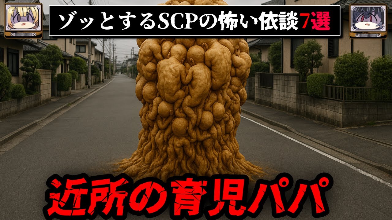 ゾッとするSCPの怖い話7選【ゆっくり解説/ホラー/依談/tale/パラウォッチ】