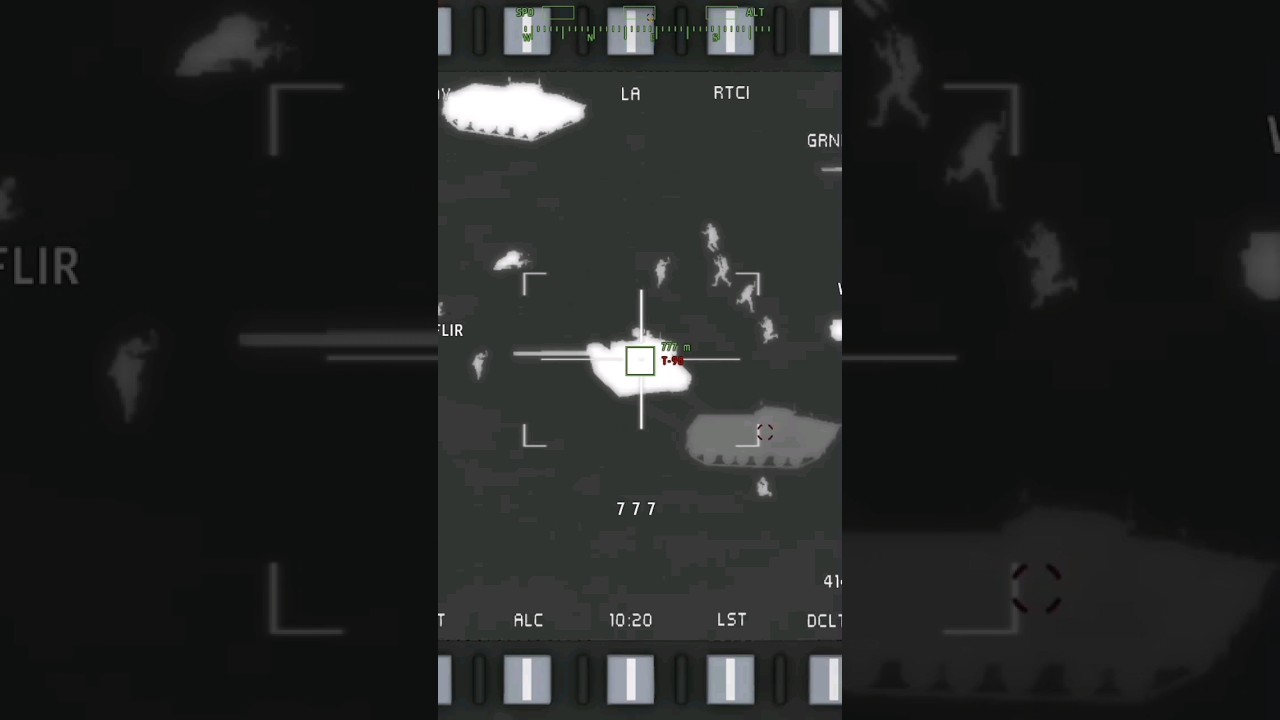 F 18 Destroying Russian Tanks. Arma 2 OA. 