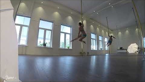 Spin Pole Dance Combo - Chopsticks - Invert - Jadesplit - Flatline Scorpio - Superman