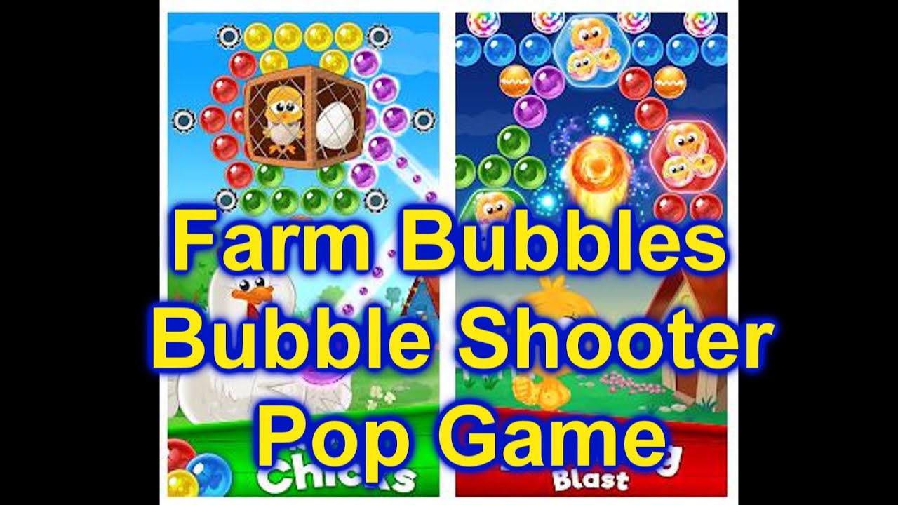 Farm Bubbles Bubble Shooter Game Levels 1-10 For Cell Phone
