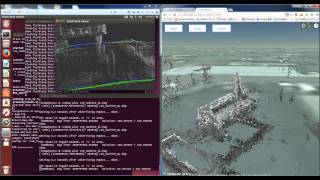 lsd-slam to cesium on realtime point cloud rendring