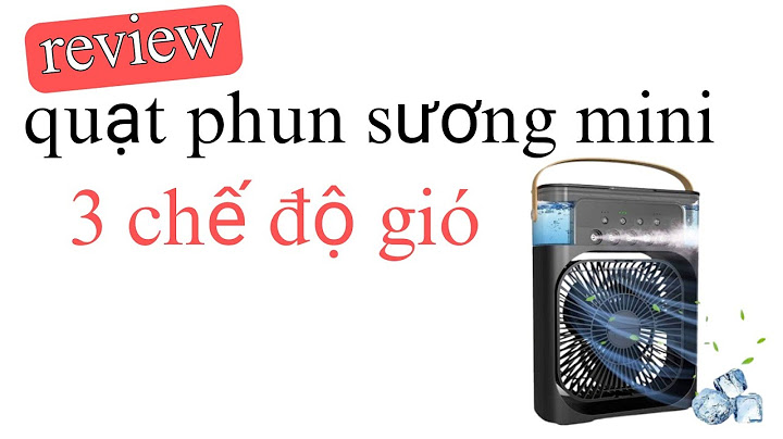 Đánh giá quạt phun sương kangaroo kg553