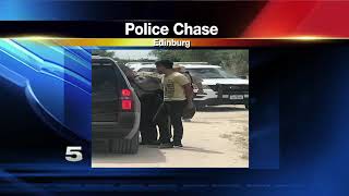 Edinburg Police Chase Yields 5 Arrests