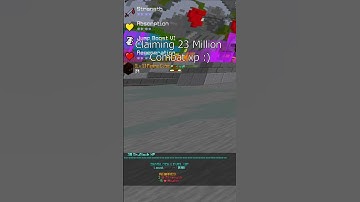 Casually Claiming 23 Million Combat xp in Hypixel Skyblock