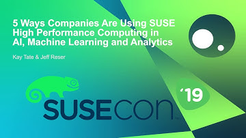 BOV1043 How Companies Use SUSE High Performance Computing in AI, Machine Learning and Analytics