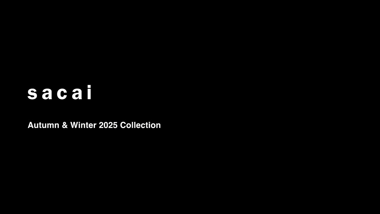 sacai Autumn & Winter 2025 Collection