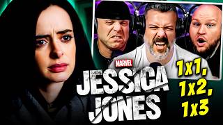 Jessica Jones reaction season 1 episode 1/2/3 | First time watching